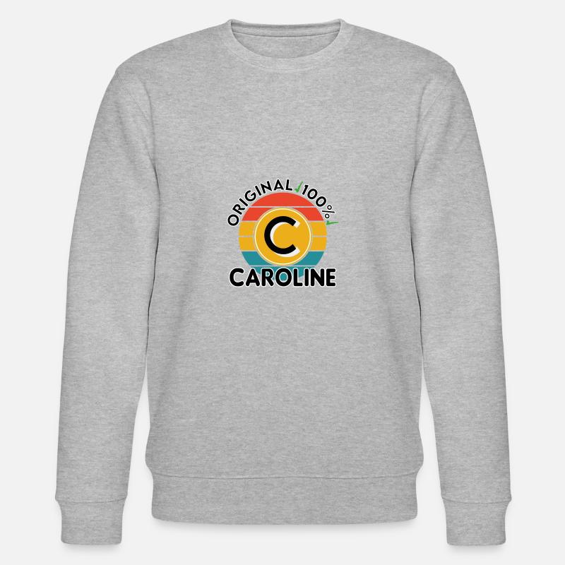 Caroline - Stanley/Stella Unisex Bio-Sweatshirt CHANGER  - Grau meliert
