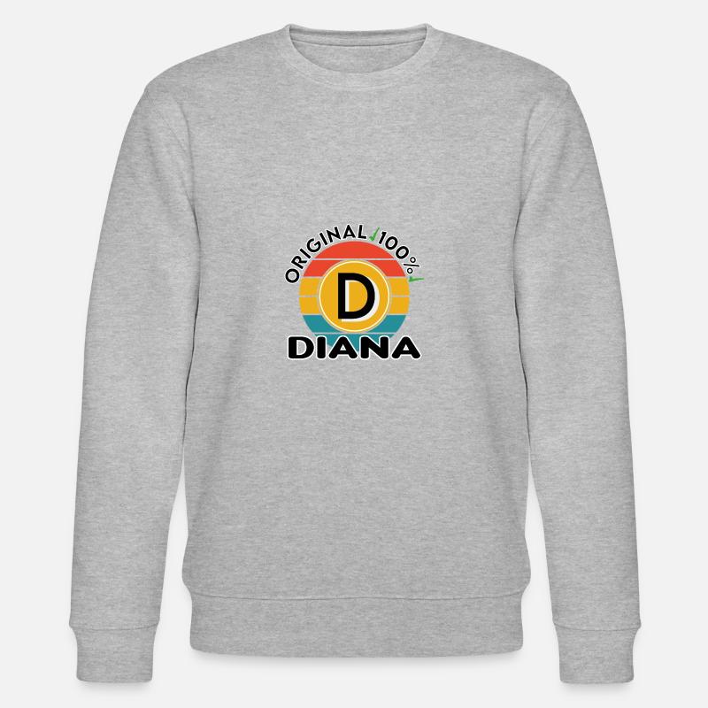 Diana - Stanley/Stella Unisex Bio-Sweatshirt CHANGER  - Grau meliert