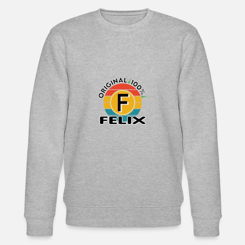 Felix - Stanley/Stella Unisex Bio-Sweatshirt CHANGER  - Grau meliert