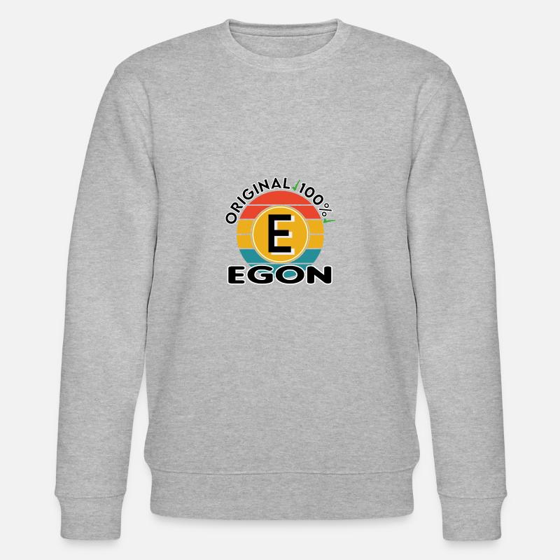 Egon - Stanley/Stella Unisex Bio-Sweatshirt CHANGER  - Grau meliert