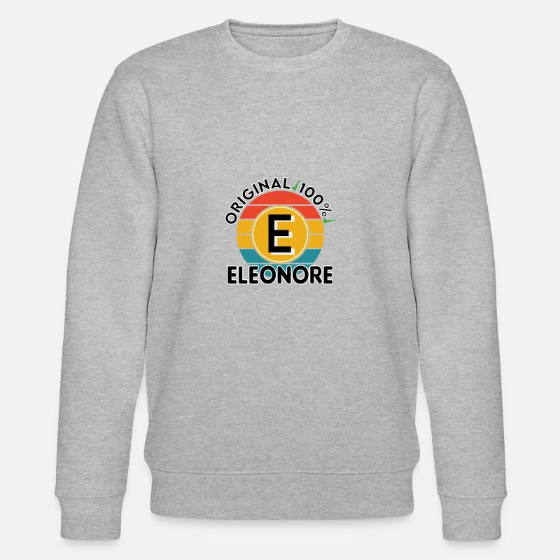 Eleonore - Stanley/Stella Unisex Bio-Sweatshirt CHANGER  - Grau meliert