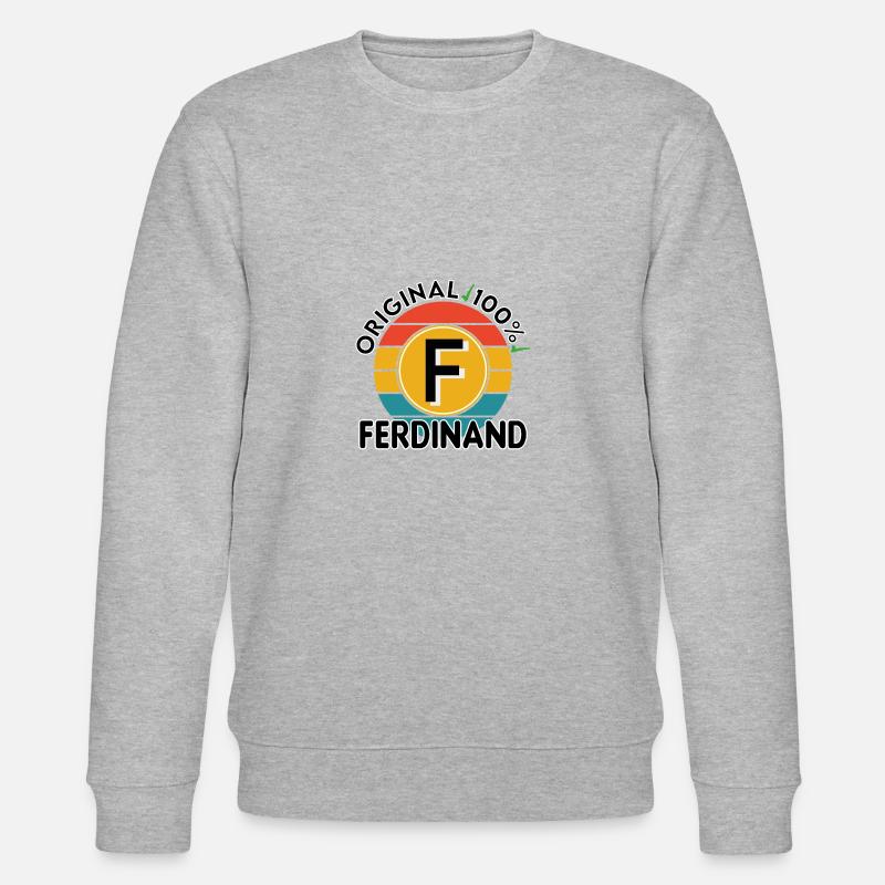 Ferdinand - Stanley/Stella Unisex Bio-Sweatshirt CHANGER  - Grau meliert