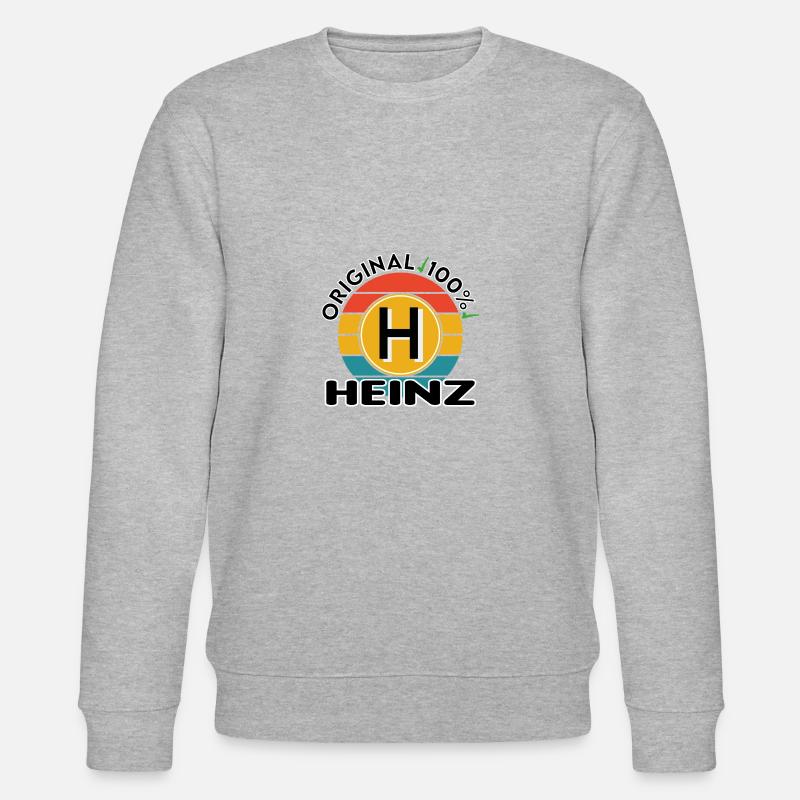 Heinz - Stanley/Stella Unisex Bio-Sweatshirt CHANGER  - Grau meliert