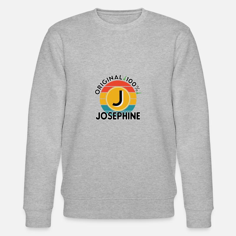 Josephine - Stanley/Stella Unisex Bio-Sweatshirt CHANGER  - Grau meliert