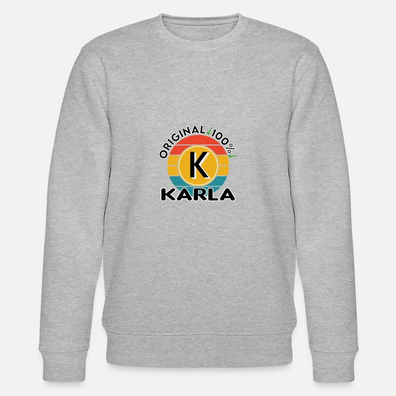 Karla - Stanley/Stella Unisex Bio-Sweatshirt CHANGER  - Grau meliert