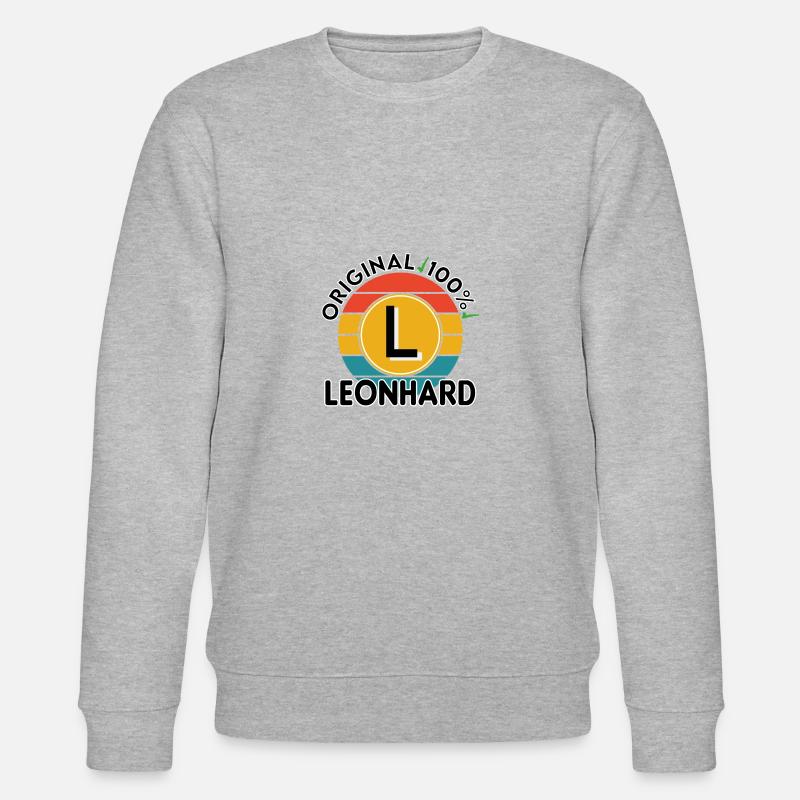 Leonhard - Stanley/Stella Unisex Bio-Sweatshirt CHANGER - Grau meliert