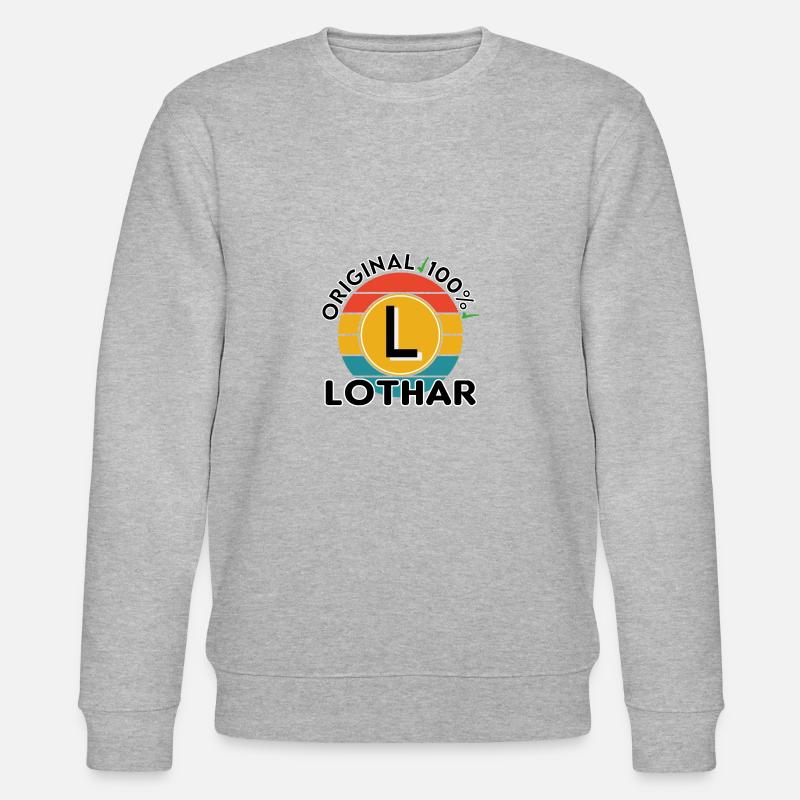 Lothar - Stanley/Stella Unisex Bio-Sweatshirt CHANGER - Grau meliert