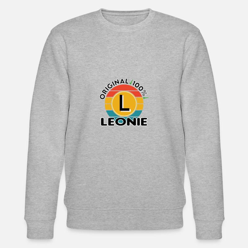 Leonie - Stanley/Stella Unisex Bio-Sweatshirt CHANGER  - Grau meliert