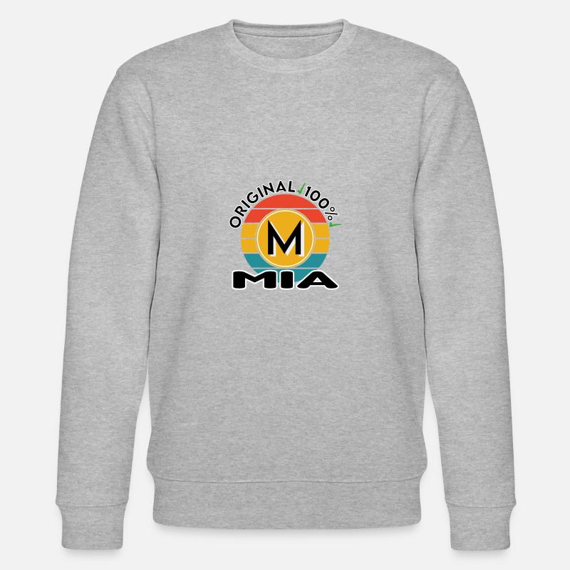 Mia - Stanley/Stella Unisex Bio-Sweatshirt CHANGER  - Grau meliert