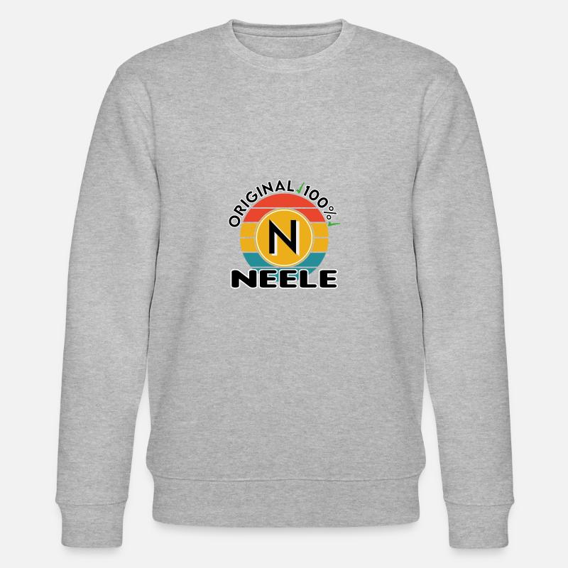 Neele - Stanley/Stella Unisex Bio-Sweatshirt CHANGER  - Grau meliert