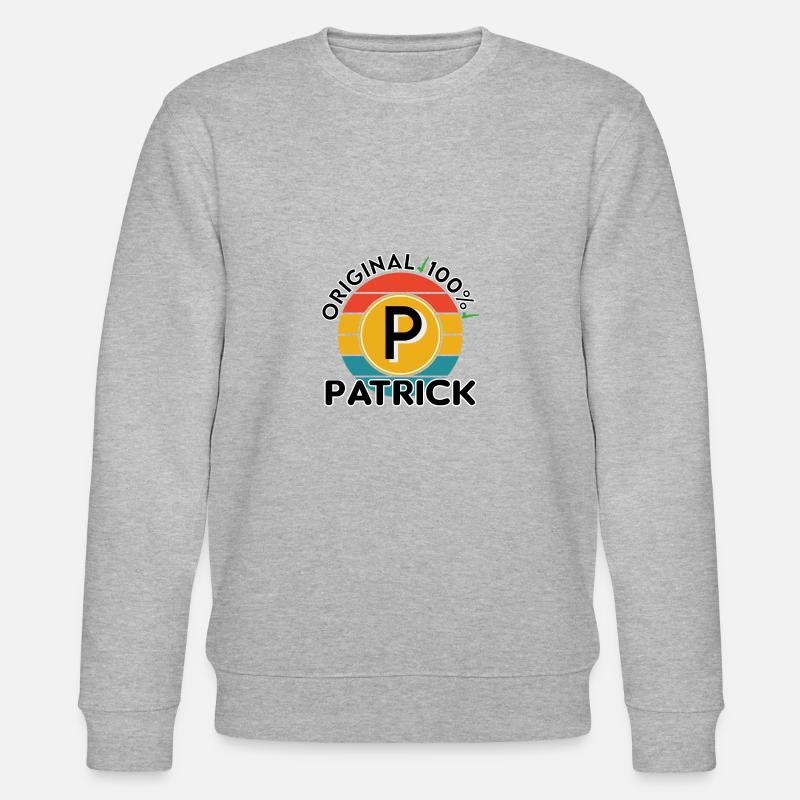 Patrick - Stanley/Stella Unisex Bio-Sweatshirt CHANGER  - Grau meliert