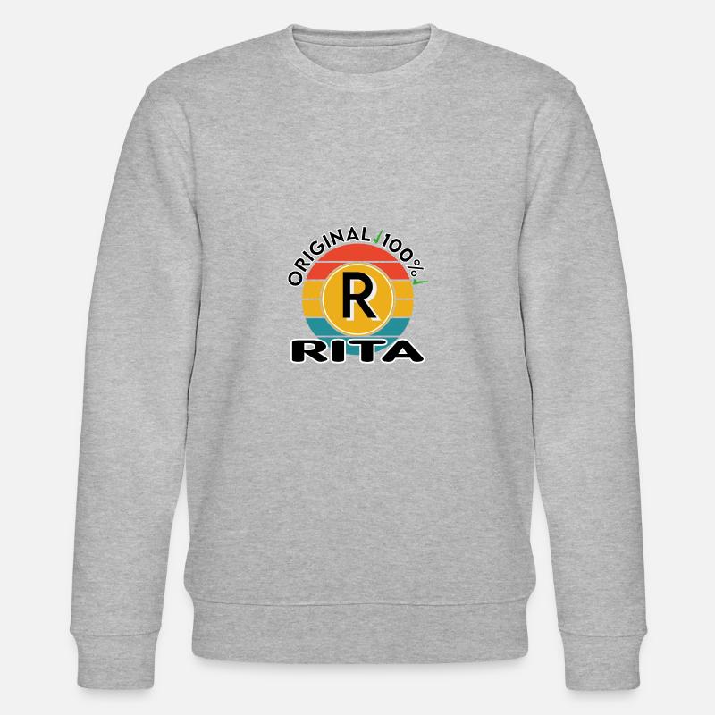 Rita - Stanley/Stella Unisex Bio-Sweatshirt CHANGER  - Grau meliert