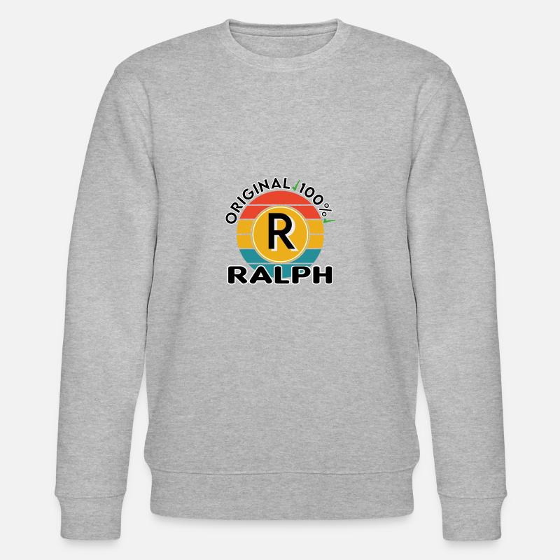 Ralph - Stanley/Stella Unisex Bio-Sweatshirt CHANGER  - Grau meliert