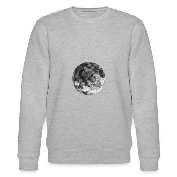 Graue Kugel - Stanley/Stella Unisex Bio-Sweatshirt CHANGER  - Grau meliert - Vorne - Nik (191cm) & Marisol (170cm)