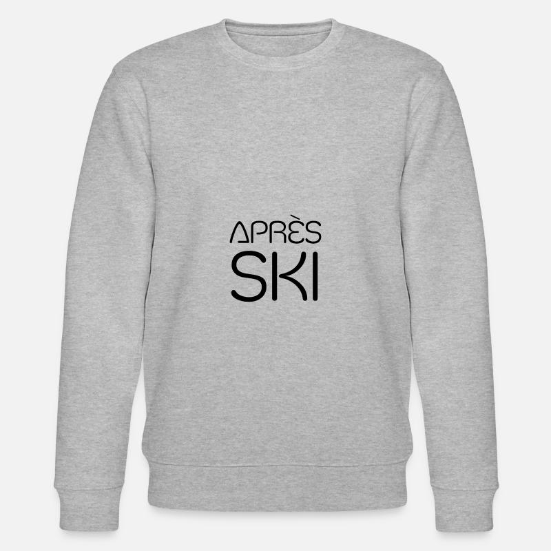 Apres-Ski - Stanley/Stella Unisex Bio-Sweatshirt CHANGER - Grau meliert