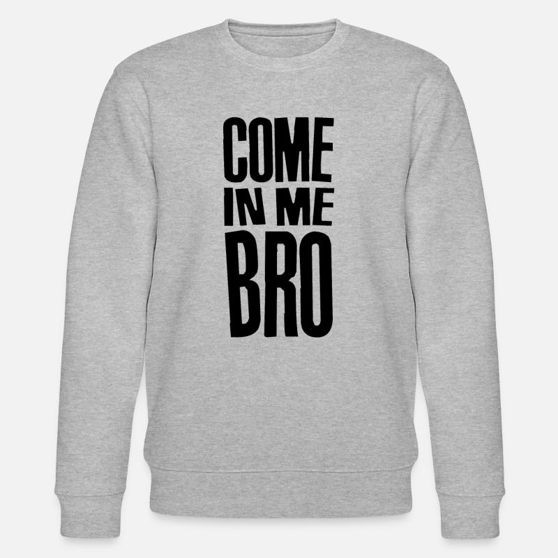 Komm in mir Bro - Stanley/Stella Unisex Bio-Sweatshirt CHANGER  - Grau meliert