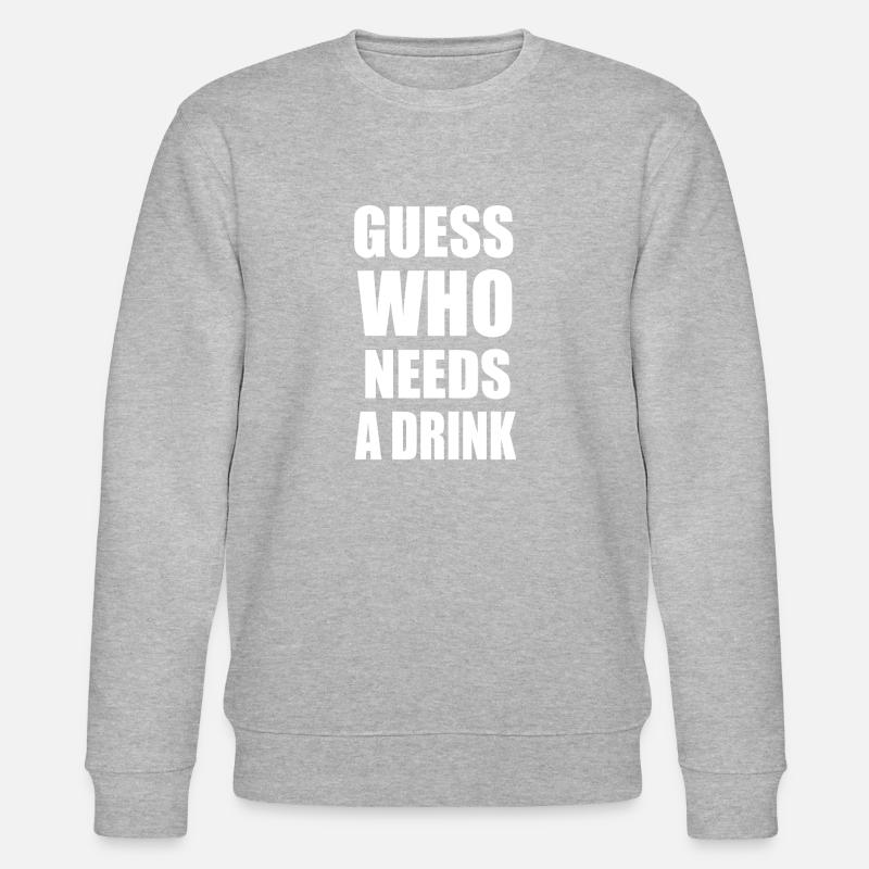 drinks - Stanley/Stella CHANGER Unisex Organic Sweatshirt - heather grey