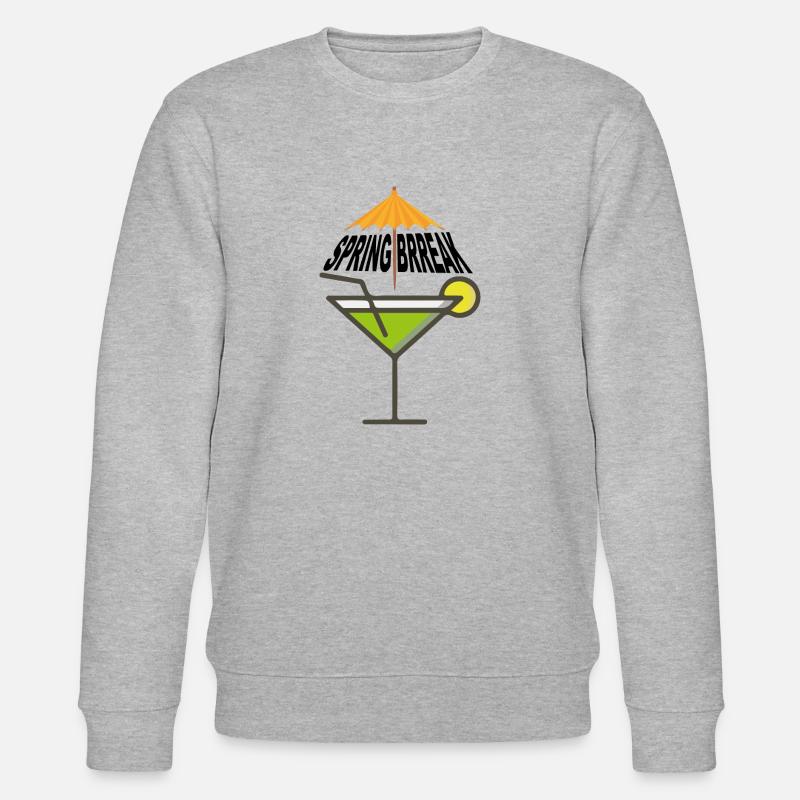Spring Break - Stanley/Stella Unisex Bio-Sweatshirt CHANGER  - Grau meliert