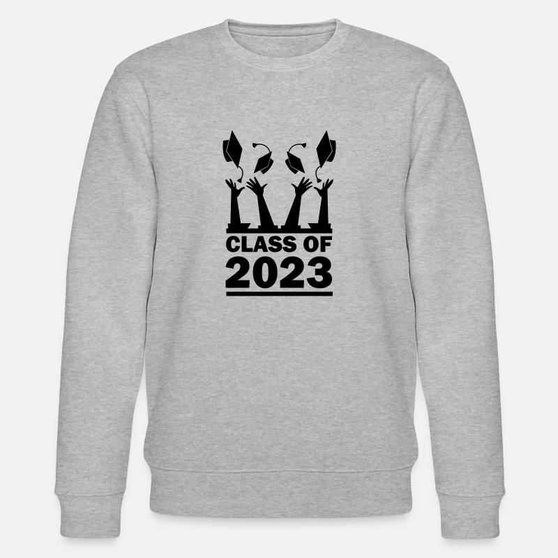 class of 2023 - Stanley/Stella Unisex Bio-Sweatshirt CHANGER  - Grau meliert