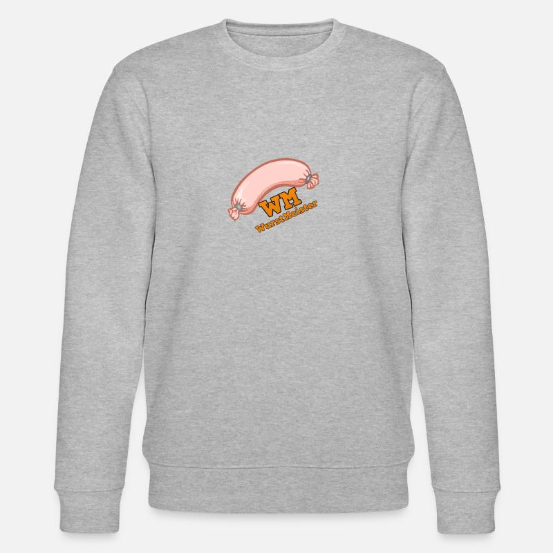 Coupe du Monde! SAUCISSE CHAMPIONS! - Sweat bio CHANGER Stanley/Stella Unisexe - gris chiné