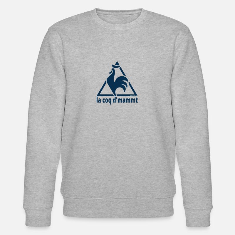 Der Coq d'Mammt - Stanley/Stella Unisex Bio-Sweatshirt CHANGER  - Grau meliert