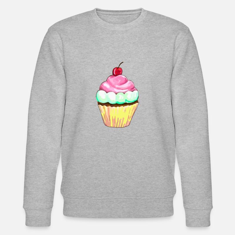 Kuchen - Stanley/Stella Unisex Bio-Sweatshirt CHANGER  - Grau meliert