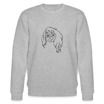 Fille - Sweat bio CHANGER Stanley/Stella Unisexe - gris chiné - Devant - Nik (191cm) & Marisol (170cm)