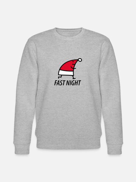 Christmas Jogging - Stanley/Stella CHANGER Unisex Organic Sweatshirt - heather grey
