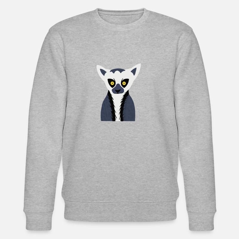 Lemur Affchen - Sweat bio CHANGER Stanley/Stella Unisexe - gris chiné