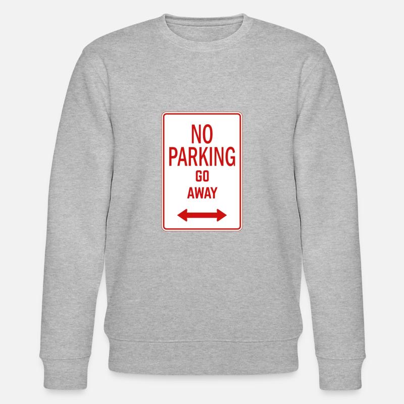 No Parking - Stanley/Stella Unisex Bio-Sweatshirt CHANGER  - Grau meliert