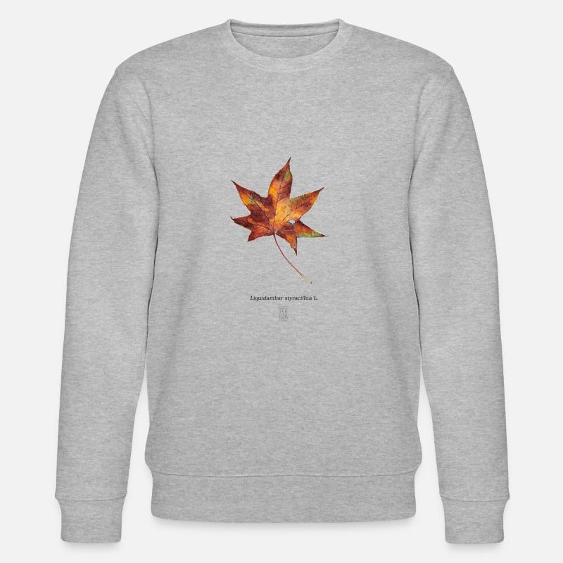 Blatt - Stanley/Stella Unisex Bio-Sweatshirt CHANGER  - Grau meliert