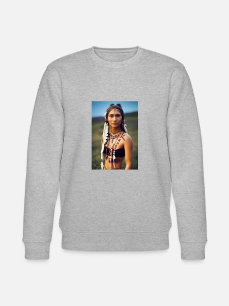 Außergewöhnliche Frau - Stanley/Stella Unisex Bio-Sweatshirt CHANGER - Grau meliert