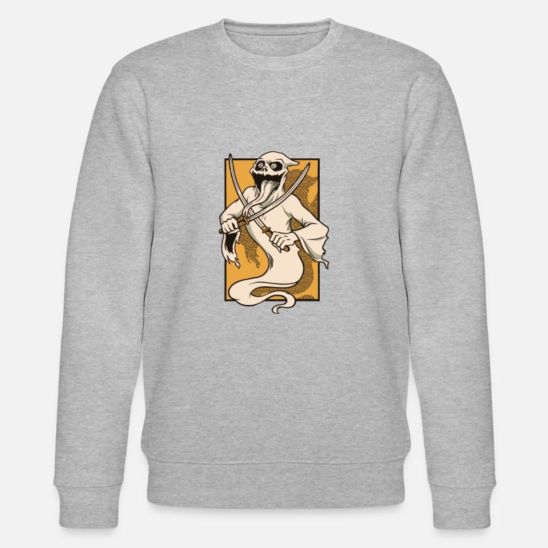 Tshirt Spirit Katana - Sweat bio CHANGER Stanley/Stella Unisexe - gris chiné