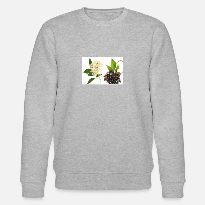 Holunder - Stanley/Stella Unisex Bio-Sweatshirt CHANGER  - Grau meliert