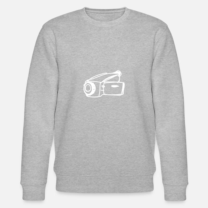 Videokamera - Stanley/Stella Unisex Bio-Sweatshirt CHANGER - Grau meliert