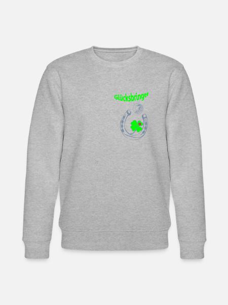 Glücksbringer - Stanley/Stella Unisex Bio-Sweatshirt CHANGER  - Grau meliert