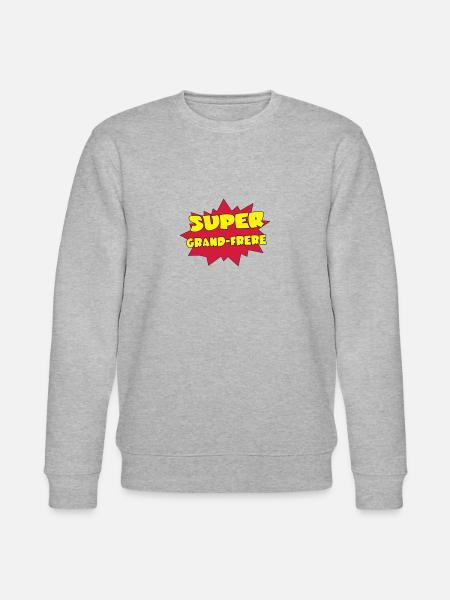 Super GRAND-FRERE - Sweat bio CHANGER Stanley/Stella Unisexe - gris chiné