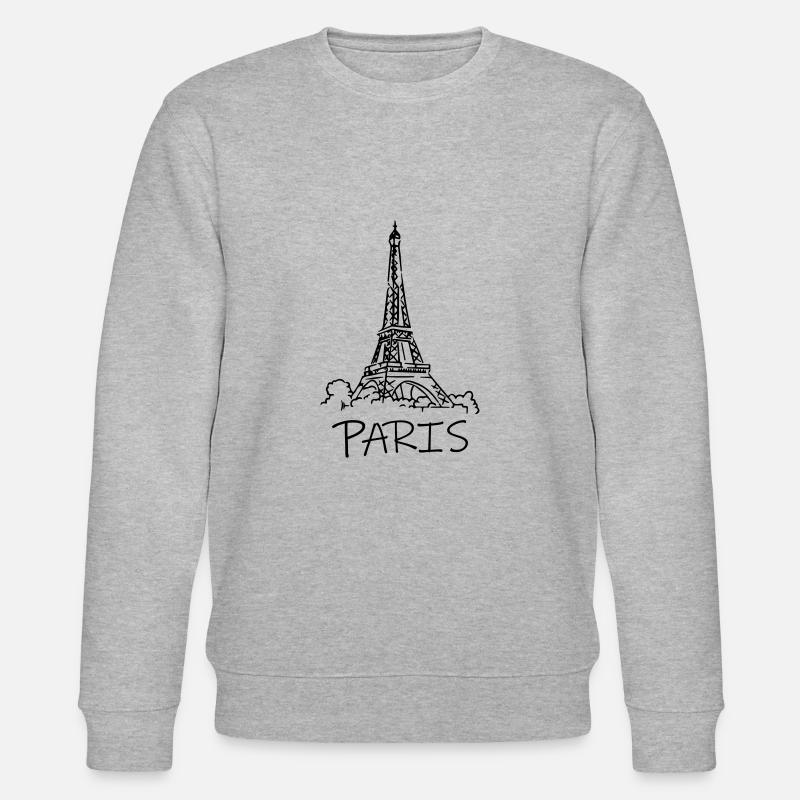 PARIS - Sweat bio CHANGER Stanley/Stella Unisexe - gris chiné