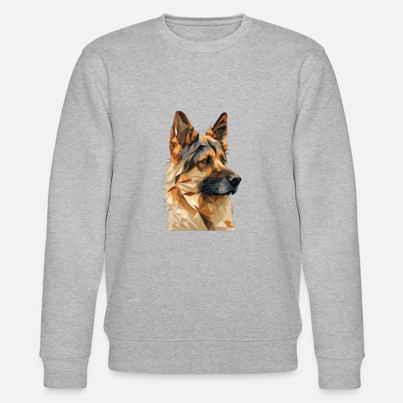 CHIEN DE BERGER - Sweat bio CHANGER Stanley/Stella Unisexe - gris chiné