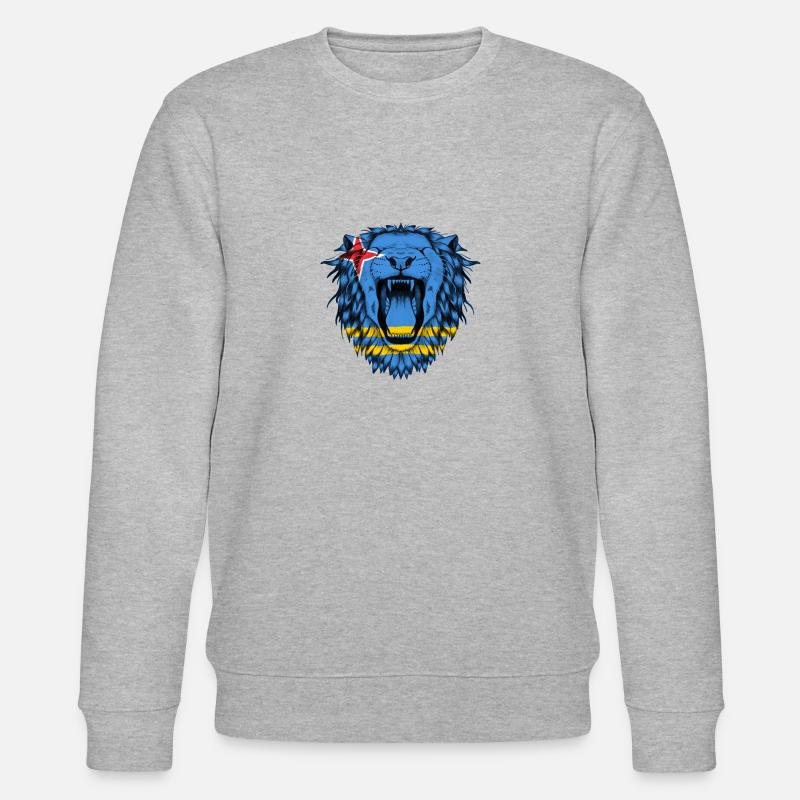 Aruba - Stanley/Stella Unisex Bio-Sweatshirt CHANGER  - Grau meliert