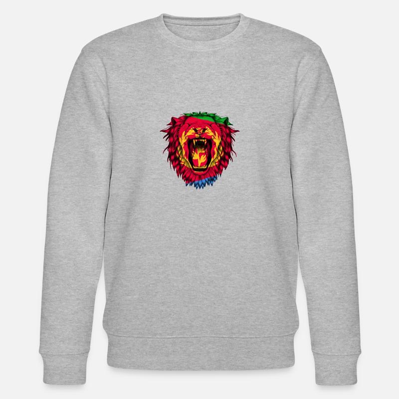 Eritrea - Stanley/Stella Unisex Bio-Sweatshirt CHANGER  - Grau meliert