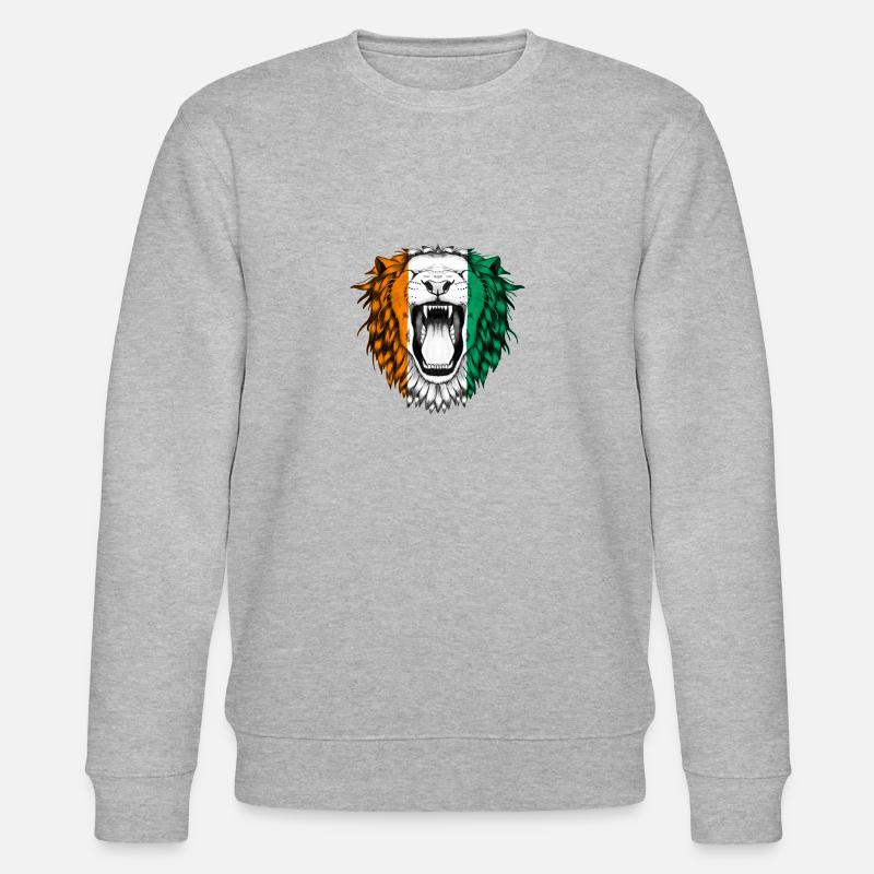 Elfenbeinküste - Stanley/Stella Unisex Bio-Sweatshirt CHANGER  - Grau meliert