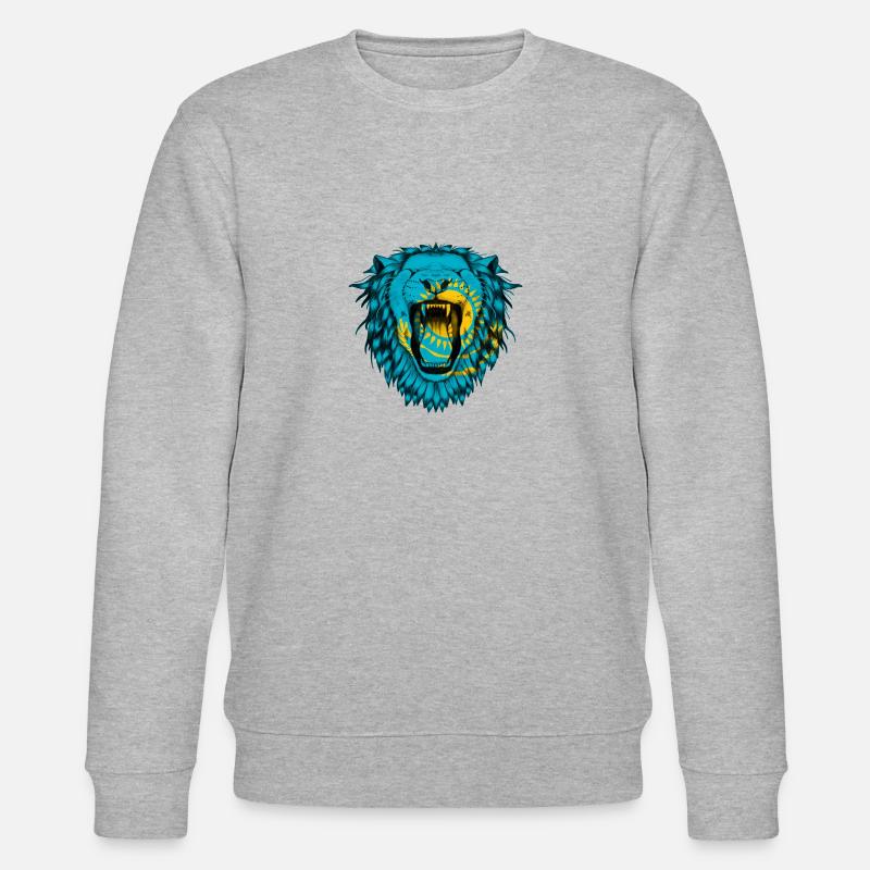 Kasachstan - Stanley/Stella Unisex Bio-Sweatshirt CHANGER  - Grau meliert