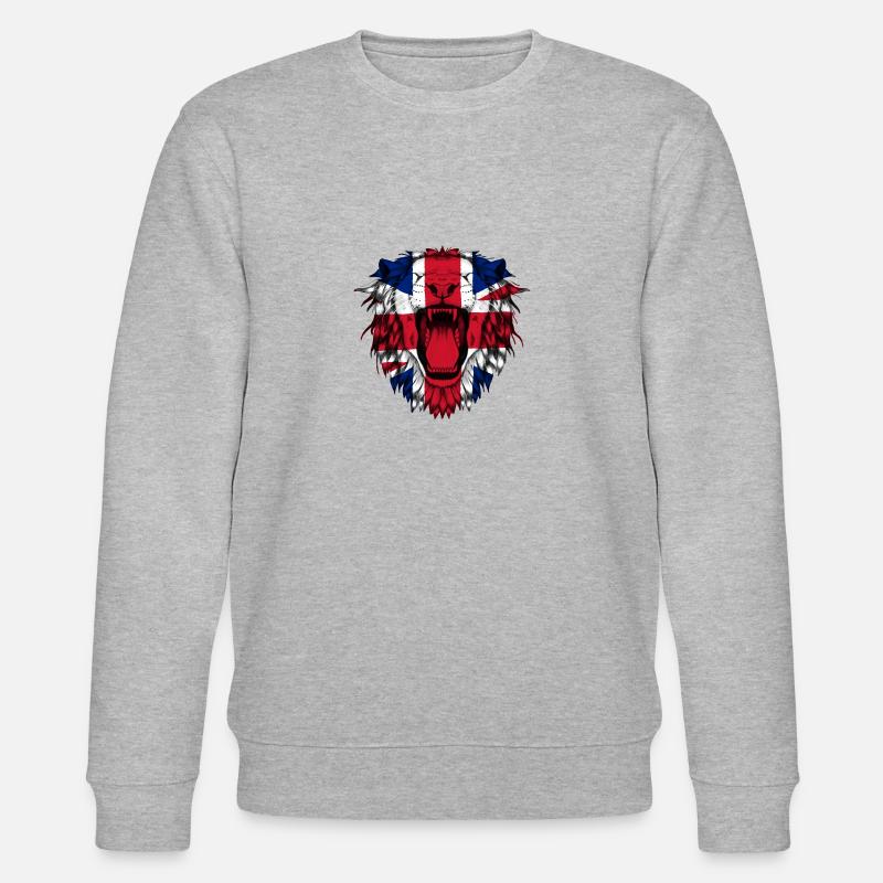 Großbritannien - Stanley/Stella Unisex Bio-Sweatshirt CHANGER  - Grau meliert