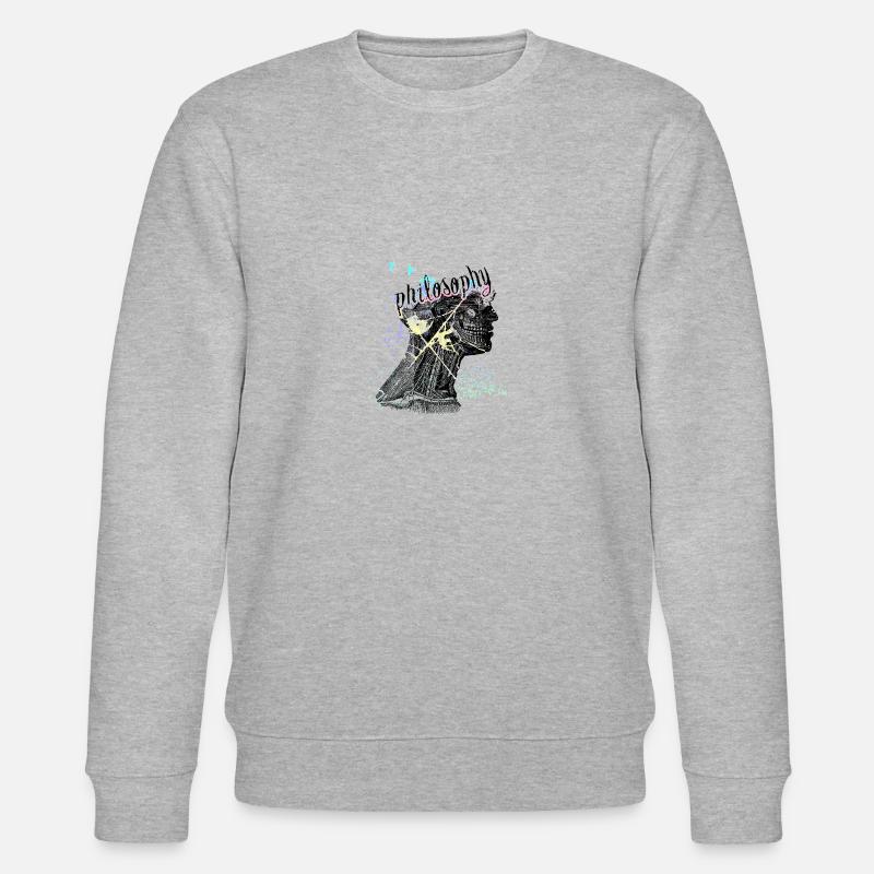 Philosophie - Stanley/Stella Unisex Bio-Sweatshirt CHANGER  - Grau meliert