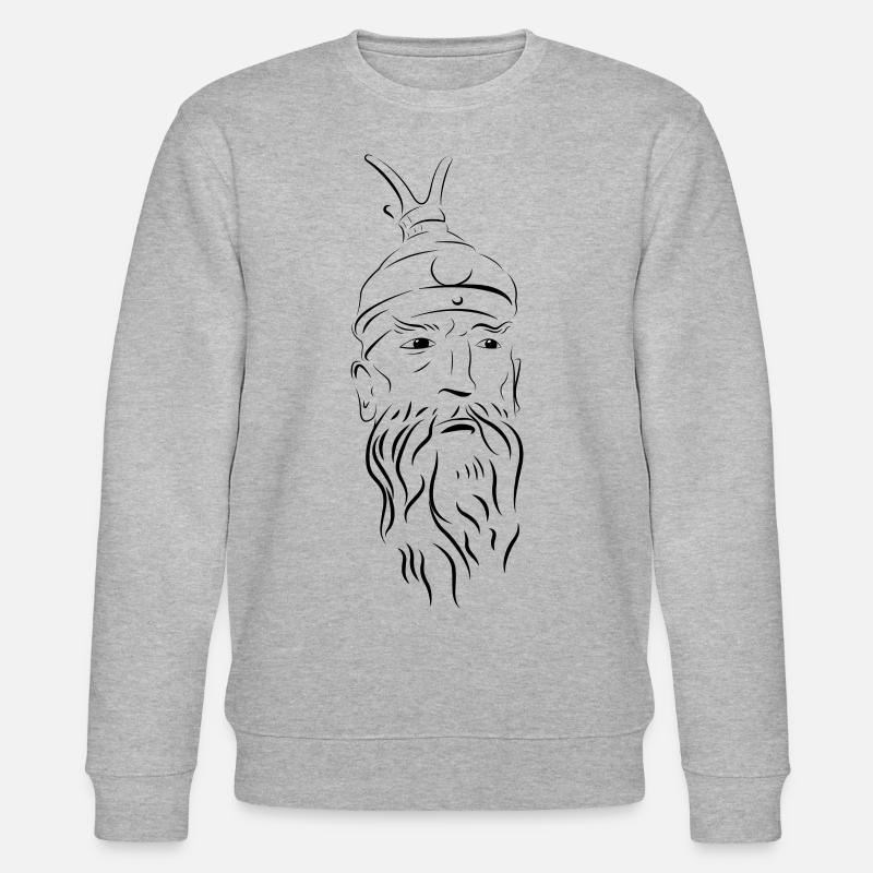Skënderbeu - Stanley/Stella Unisex Bio-Sweatshirt CHANGER  - Grau meliert