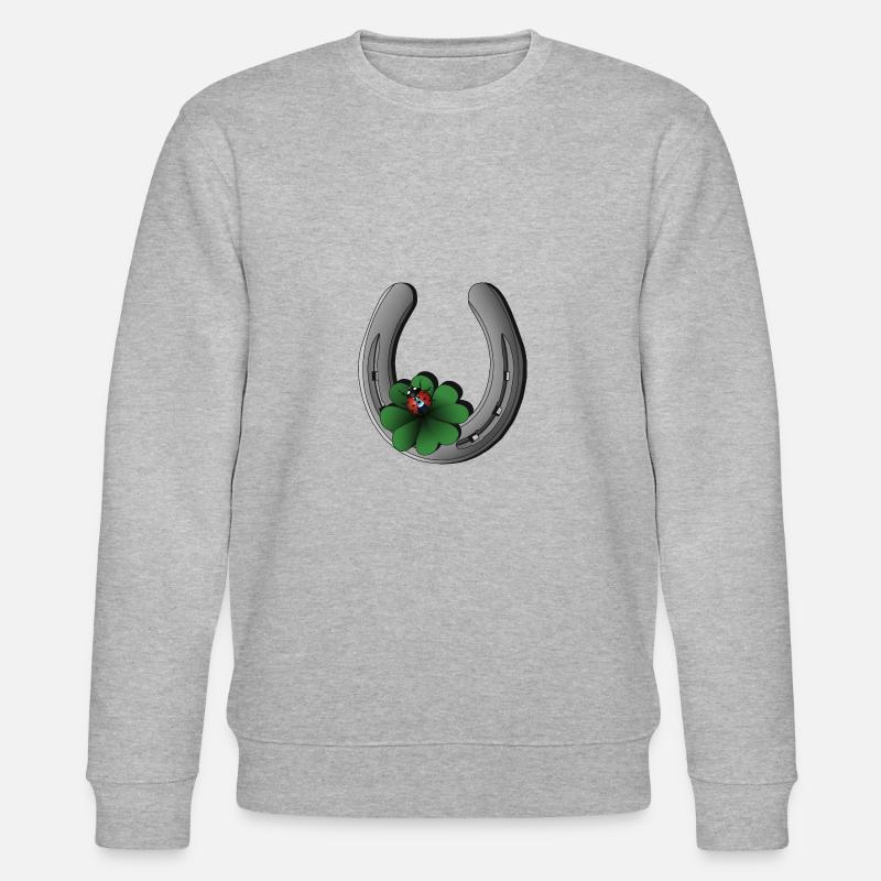 Fer à cheval - Sweat bio CHANGER Stanley/Stella Unisexe - gris chiné