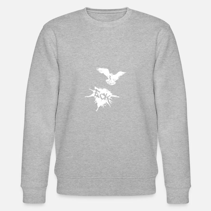 Möwe und Eckernförde - Stanley/Stella Unisex Bio-Sweatshirt CHANGER  - Grau meliert