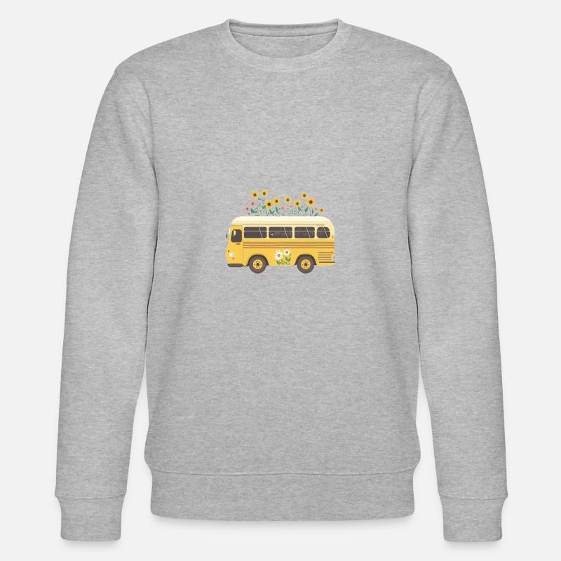 Charming Bus Trip 5 - Stanley/Stella CHANGER Unisex Organic Sweatshirt - heather grey