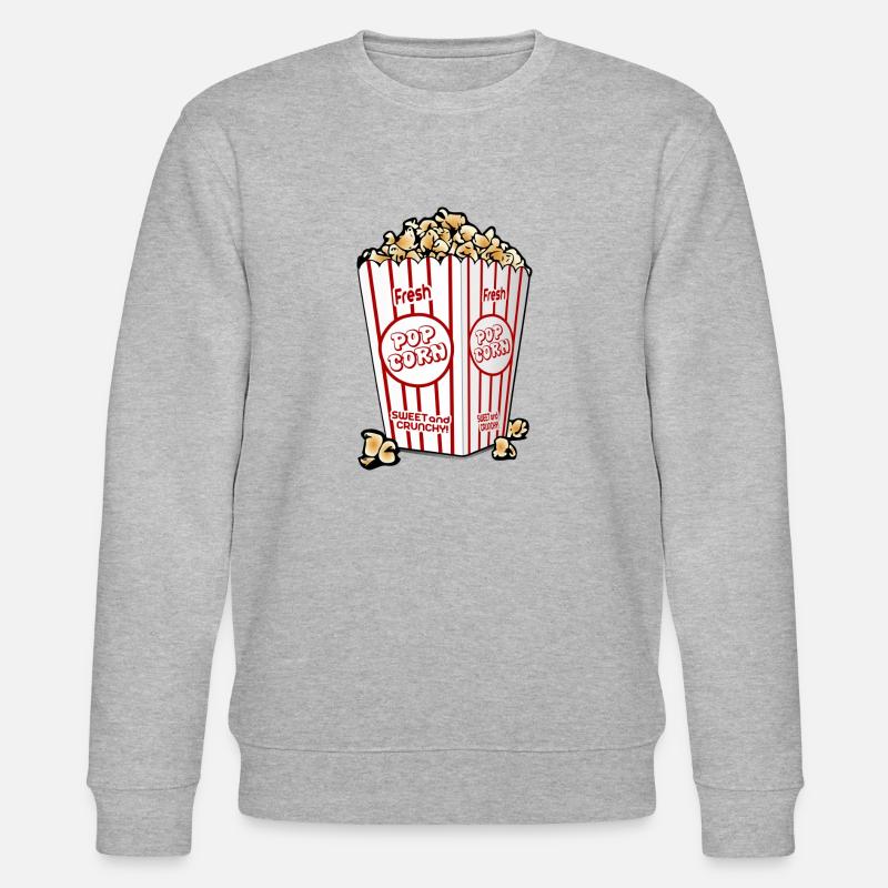 pop-corn - Sweat bio CHANGER Stanley/Stella Unisexe - gris chiné